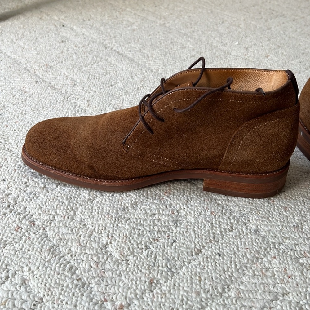 Warfield and Grand Valley Leather Suede Boot Desert Shoe - Picture 4 of 11